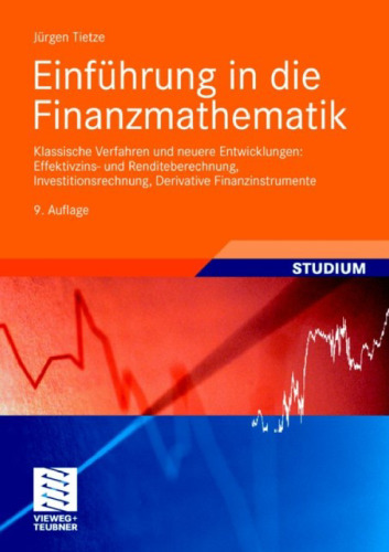 Einfï¿½hrung in die Finanzmathematik