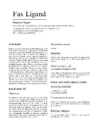 Fas Ligand