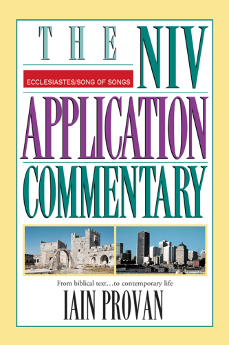 Ecclesiastes, Song of Songs