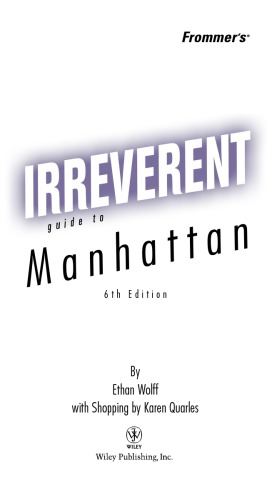 irreverent guide to Manhattan