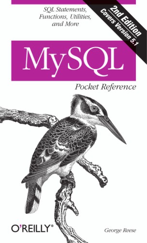 MySQL pocket reference: Includes index