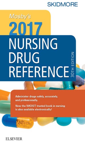 Mosby's 2017 nursing drug reference