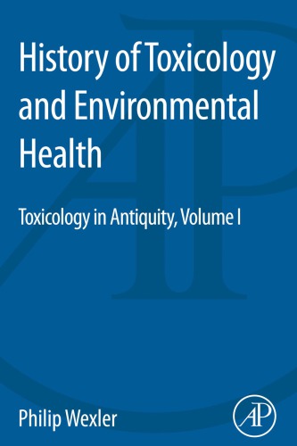 History of toxicology and environmental health