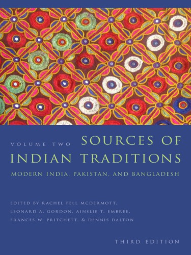 Sources of Indian Traditions, Volume 2