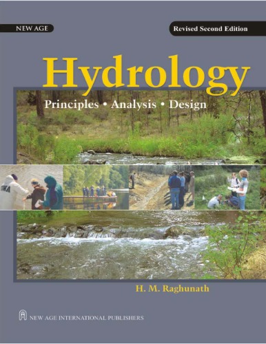 Hydrology: Principle Analysis Design