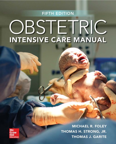 Obstetric Intensive Care Manual