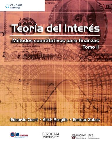 Teoría del interés: metodos cuantitativos para finanzas Tomo II