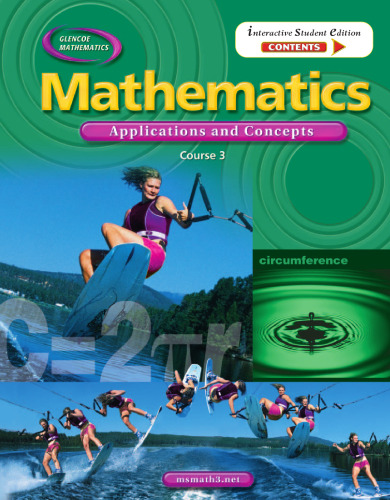 Mathematics: Applications and Concepts, Course 3, Student Edition