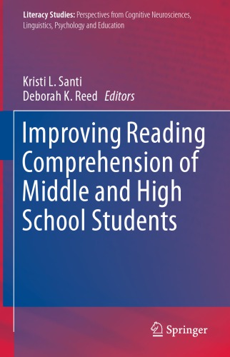 Improving reading comprehension of middle and high school students