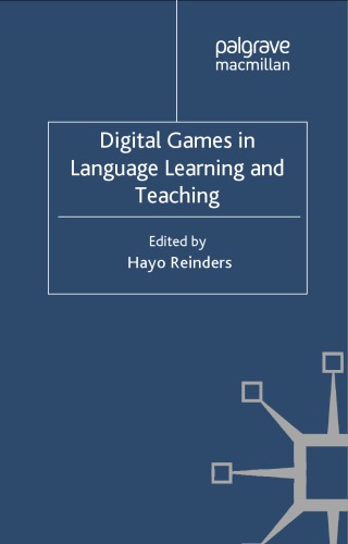 Digital games in language learning and teaching