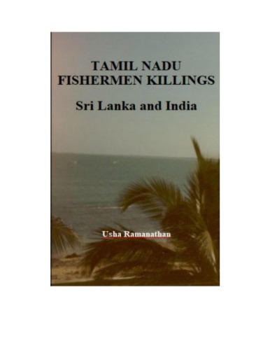 Tamil Nadu Fishermen Killings Sri Lanka And India