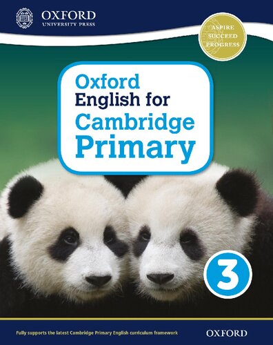 Oxford English for Cambridge Primary Student Book 3 (International Primary)