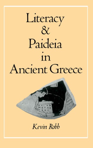Literacy and paideia in ancient Greece