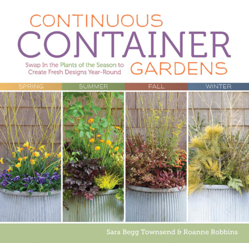 Continuous container gardens: swap in the plants of the season to create fresh designs year-round