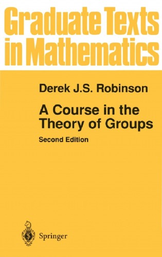 Course in the theory of groups