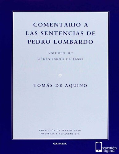 comentario a las sentencias de pedro lombardo II-2
