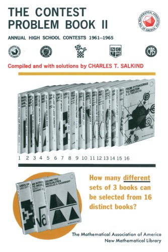 Contest Problem Book II Book II: Annual High School Mathematics Exams (1961-65)