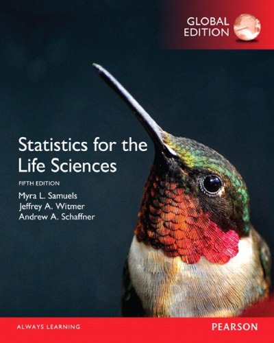 Statistics for the life sciences