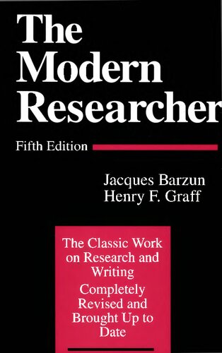 The Modern Researcher