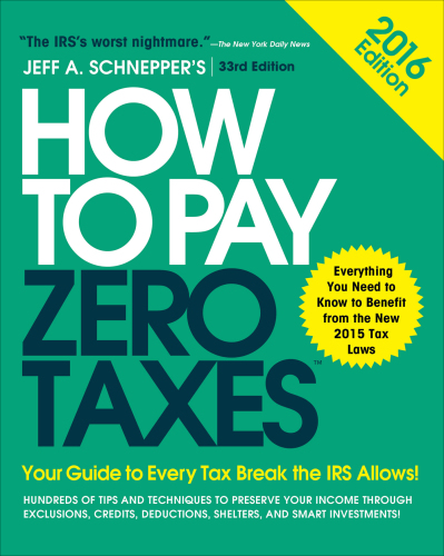 How to pay zero taxes, 2016