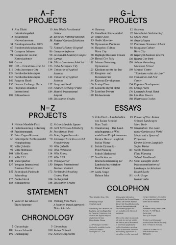 City by Landscape: the Landscape Architecture of Rainer Schmidt