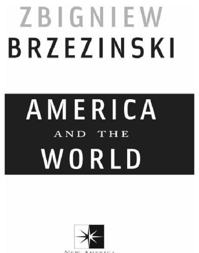 America and the world: conversations on the future of American foreign policy
