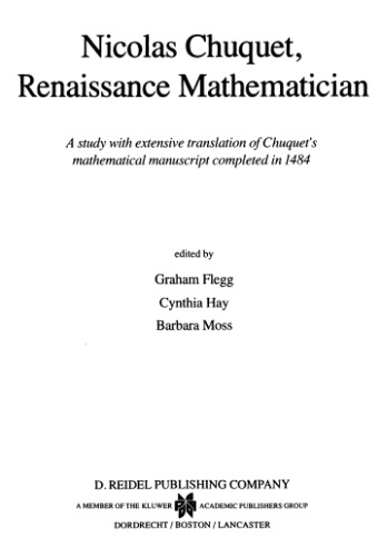 Nicolas Chuquet, Renaissance Mathematician