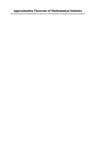 Approximation Theorems of Mathematical Statistics