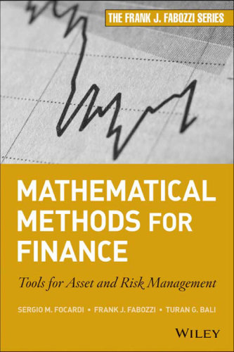 Mathematical methods for finance: tools for asset and risk management