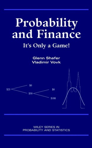 Probability and finance: it's only a game!