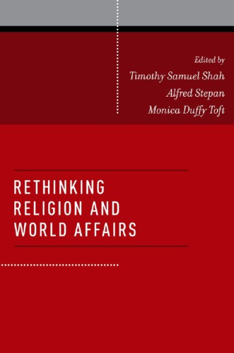Rethinking religion and world affairs