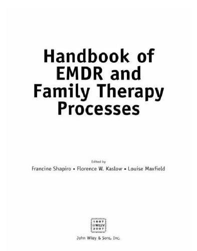 Handbook of EMDR and Family Therapy Processes