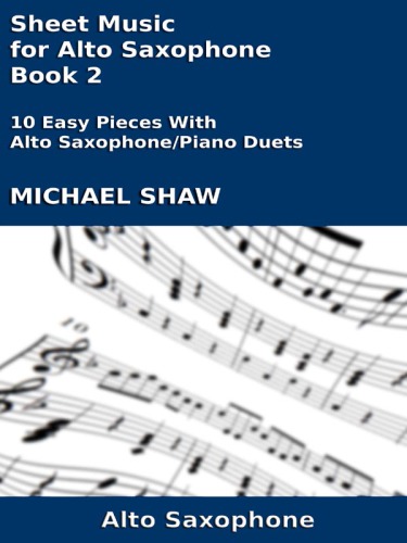 Sheet Music For Alto Saxophone Book 2
