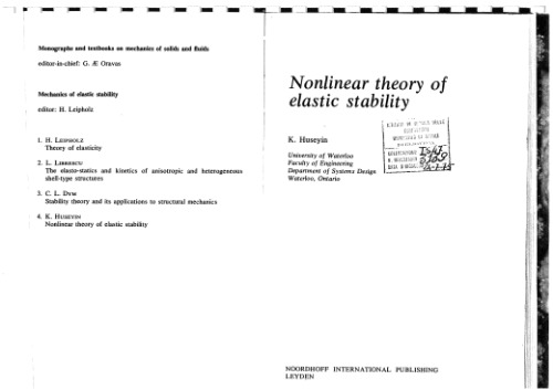 Nonlinear theory of elastic stability
