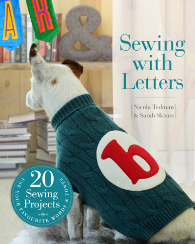 Sewing with letters: using your favourite words & fonts