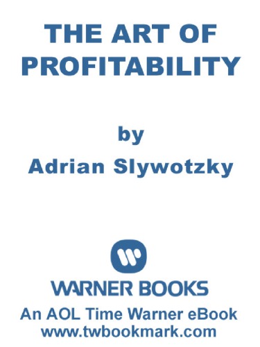 The art of profitability