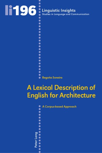 A lexical description of English for architecture: a corpus-based approach