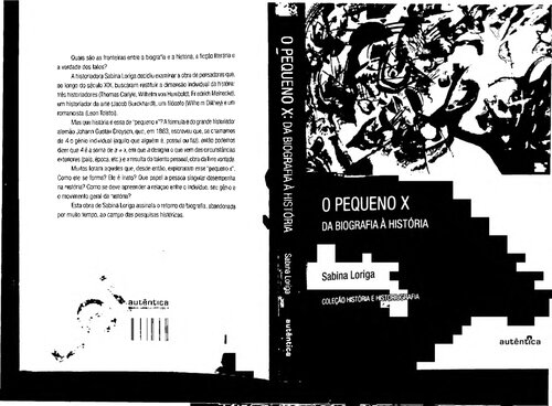 O pequeno x: da biografia a história