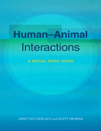 Human-animal Interactions: A Social Work Guide