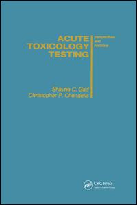 Acute Toxicology Testing: Perspectives and Horizons