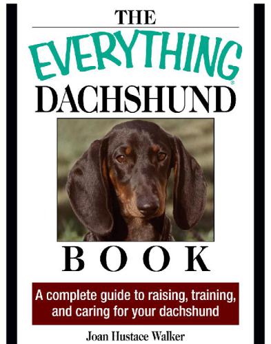 The everything dachshund book