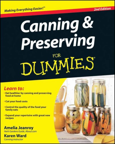Canning & Preserving For Dummies