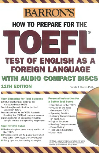 Barron's How to prepare for the TOEFL