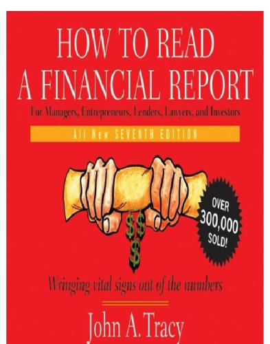 How to Read a Financial Report
