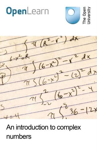 An introduction to complex numbers