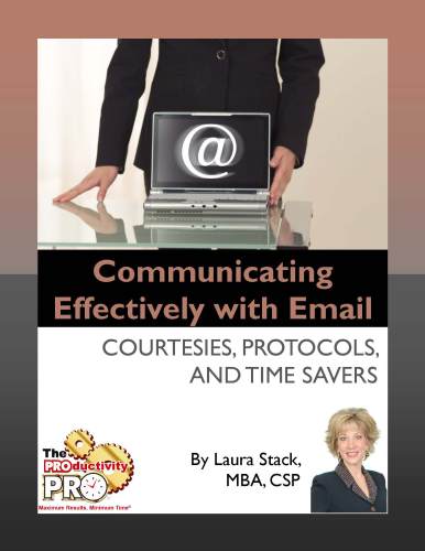 Communicating effectively with email: courtesies, protocols, and time savers