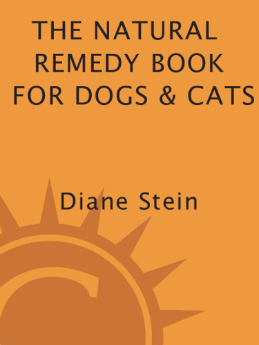Natural Remedy Book for Dogs and Cats