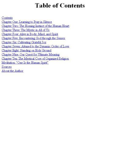 The way of silence: engaging the sacred in daily life