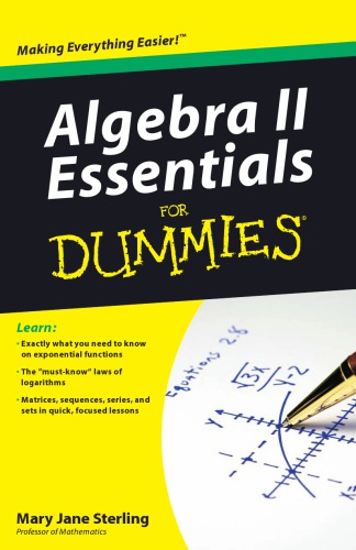 Algebra II essentials for dummies