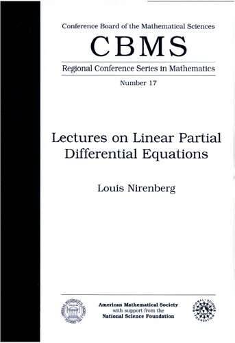 Lectures on Linear Partial Differential Equations